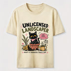 Unlicensed Landscaper Cat Classic T-Shirt