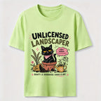 Unlicensed Landscaper Cat Classic T-Shirt