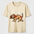 Mischievous Pooping Dog Classic T-Shirt