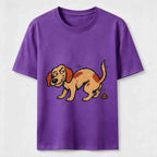 Mischievous Pooping Dog Classic T-Shirt