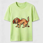 Mischievous Pooping Dog Classic T-Shirt