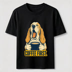 Coffee First Dog Classic T-Shirt