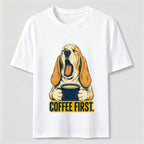 Coffee First Dog Classic T-Shirt