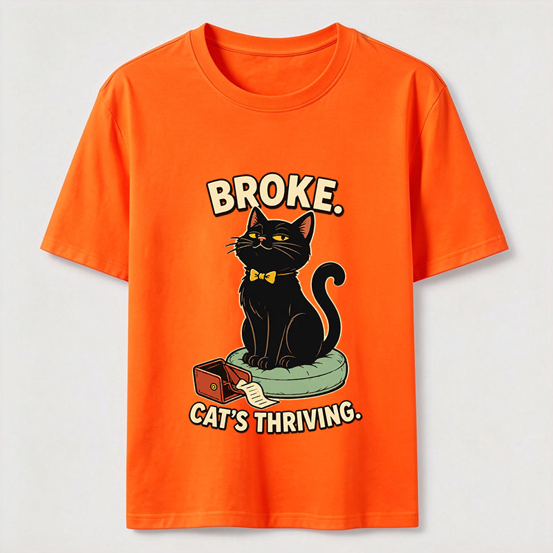 Broke Cat’s Thriving Classic T-Shirt