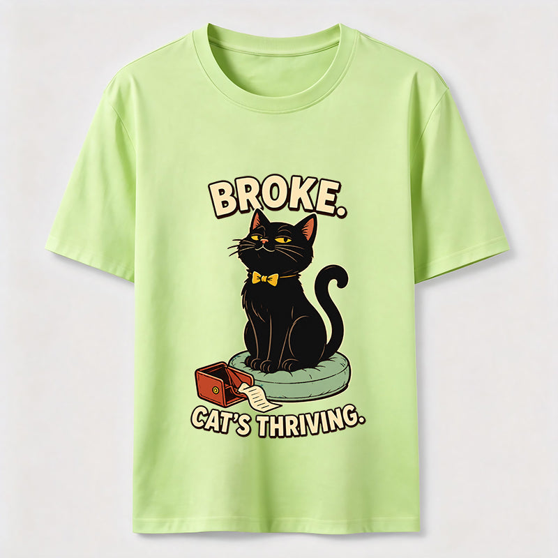 Broke Cat’s Thriving Classic T-Shirt