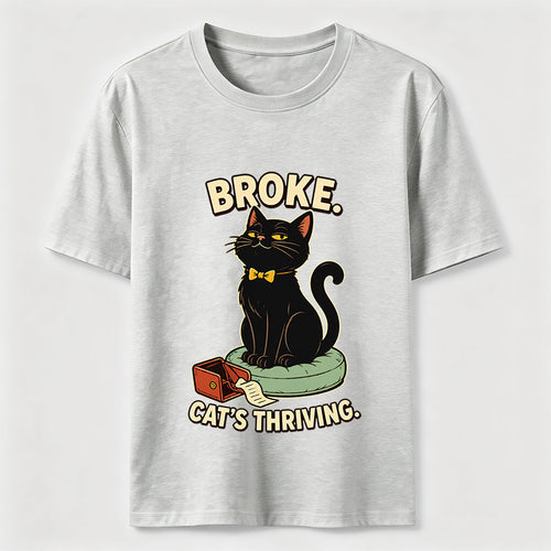Broke Cat’s Thriving Classic T-Shirt
