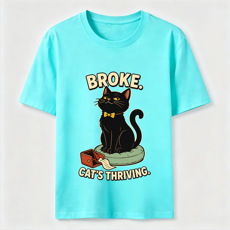 Broke Cat’s Thriving Classic T-Shirt