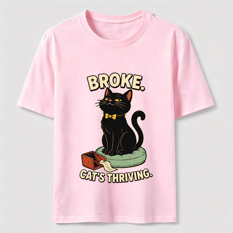 Broke Cat’s Thriving Classic T-Shirt