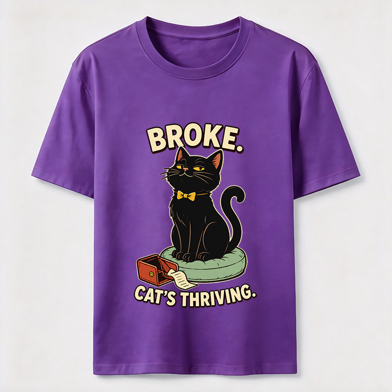 Broke Cat’s Thriving Classic T-Shirt