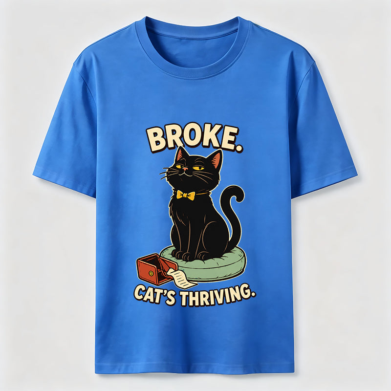 Broke Cat’s Thriving Classic T-Shirt