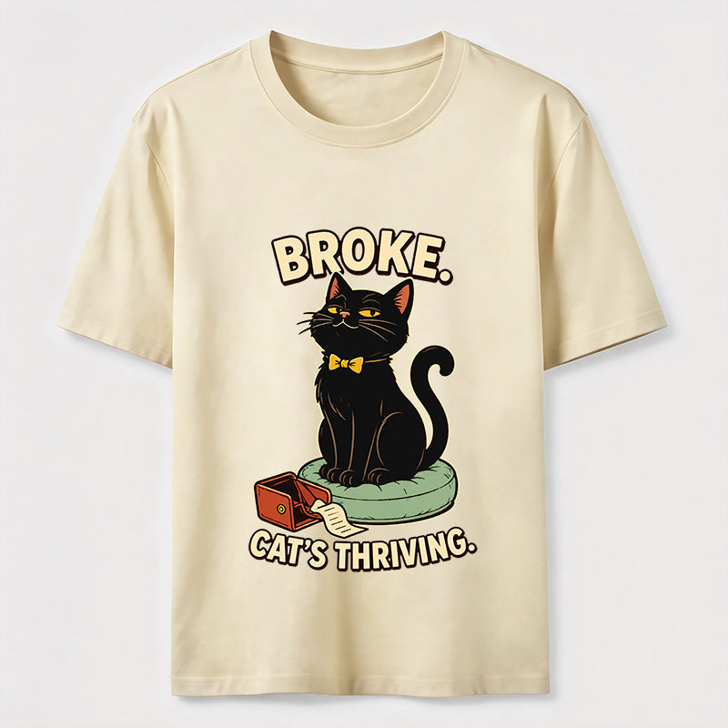 Broke Cat’s Thriving Classic T-Shirt