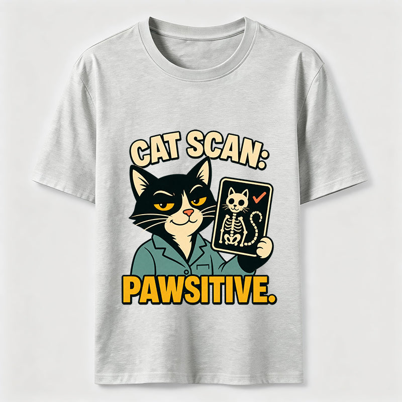 Pawsitive Cat Scan Classic T-Shirt
