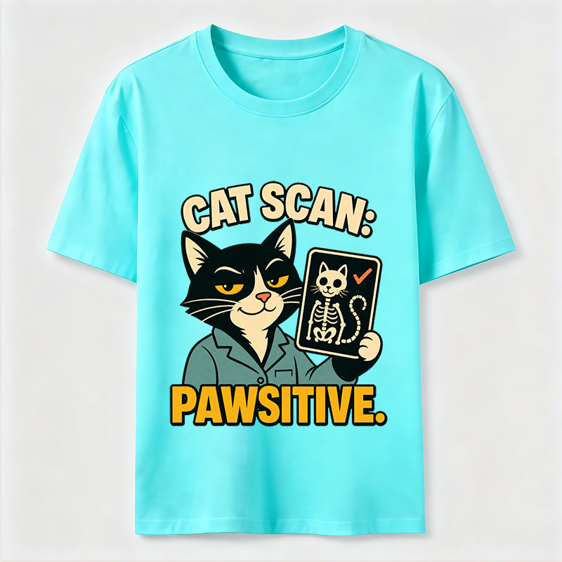 Pawsitive Cat Scan Classic T-Shirt