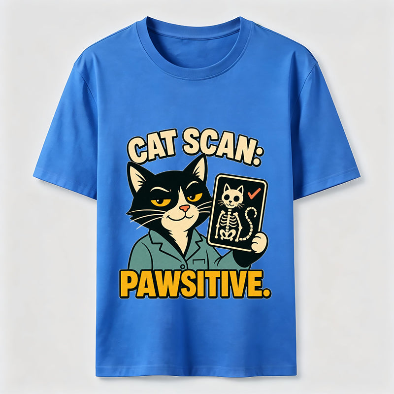 Pawsitive Cat Scan Classic T-Shirt