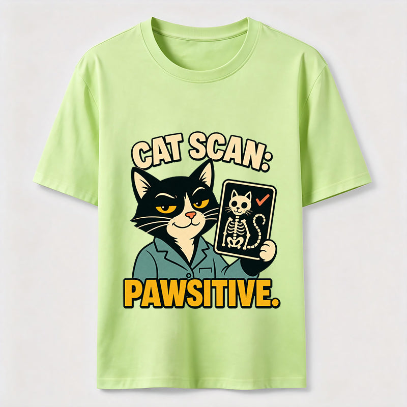 Pawsitive Cat Scan Classic T-Shirt