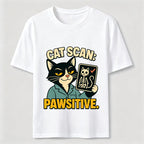 Pawsitive Cat Scan Classic T-Shirt