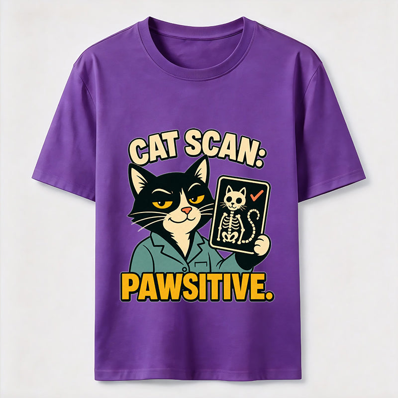 Pawsitive Cat Scan Classic T-Shirt
