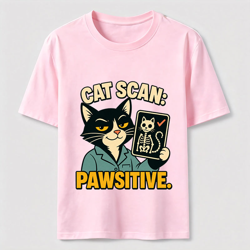 Pawsitive Cat Scan Classic T-Shirt
