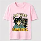 Pawsitive Cat Scan Classic T-Shirt