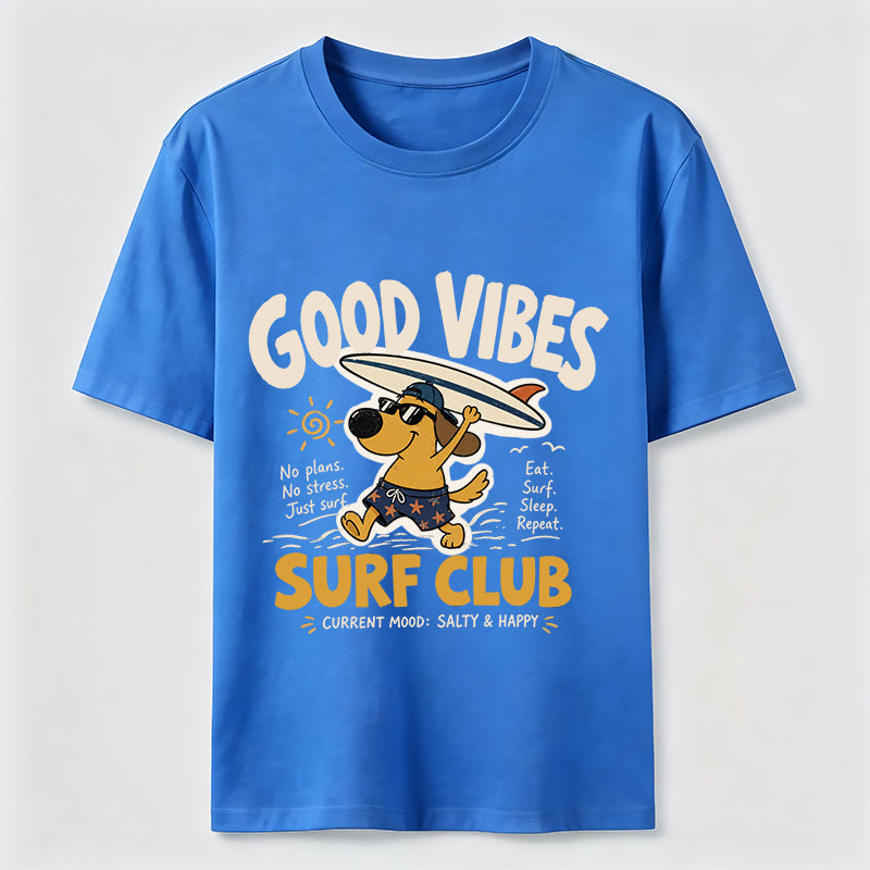 Good Vibes Surf Club Dog Classic T-Shirt