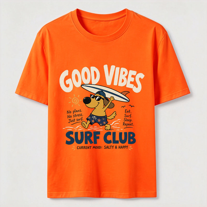 Good Vibes Surf Club Dog Classic T-Shirt
