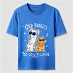 Odd Buddies Cat Dog Classic T-Shirt