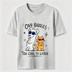 Odd Buddies Cat Dog Classic T-Shirt