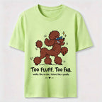 Too Fluff Too Fab Poodle Classic T-Shirt