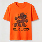 Too Fluff Too Fab Poodle Classic T-Shirt