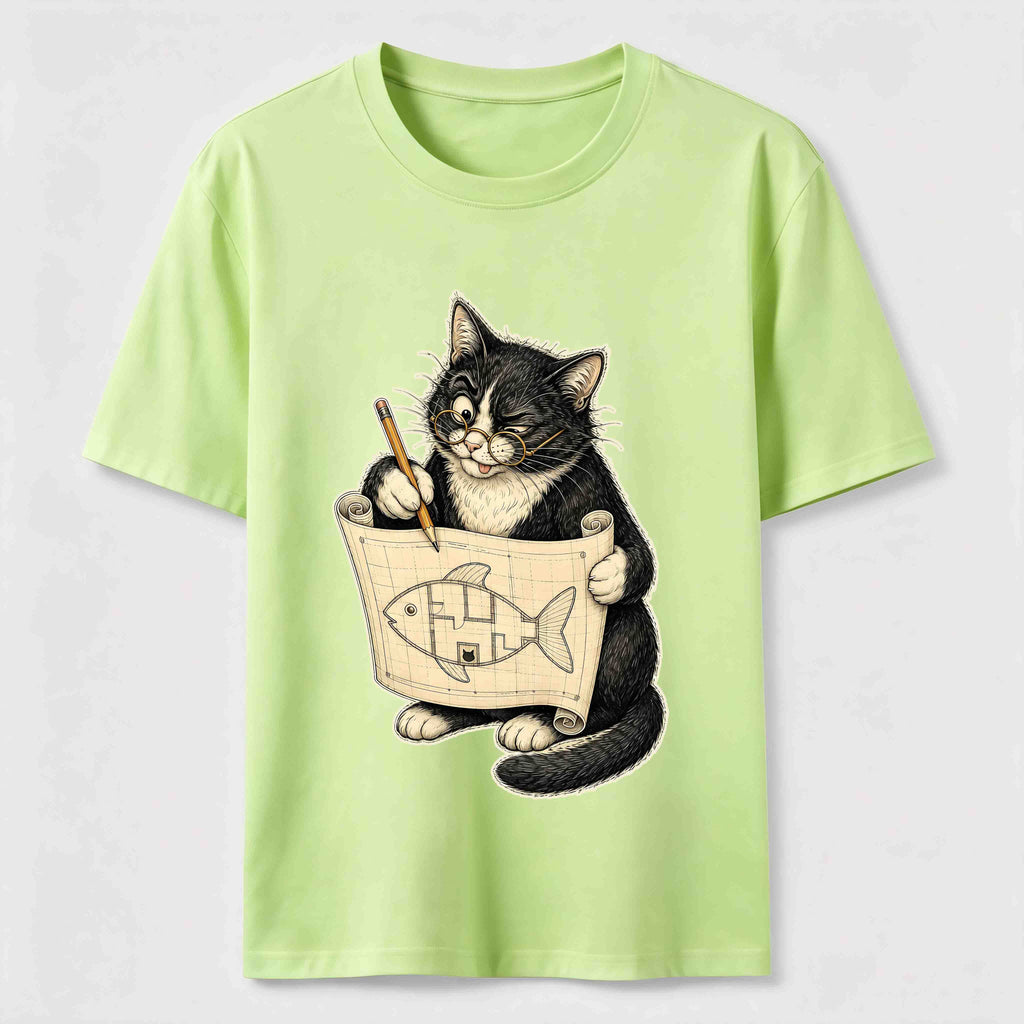 Purrfect Floor Plan Cat Classic T-Shirt