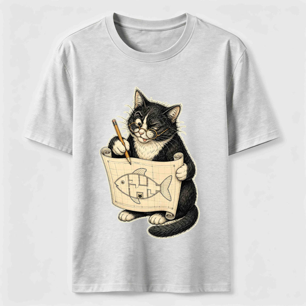 Purrfect Floor Plan Cat Classic T-Shirt