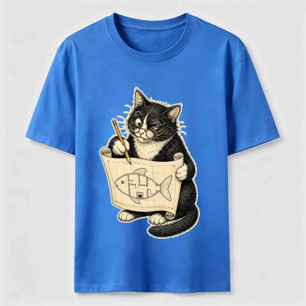 Purrfect Floor Plan Cat Classic T-Shirt