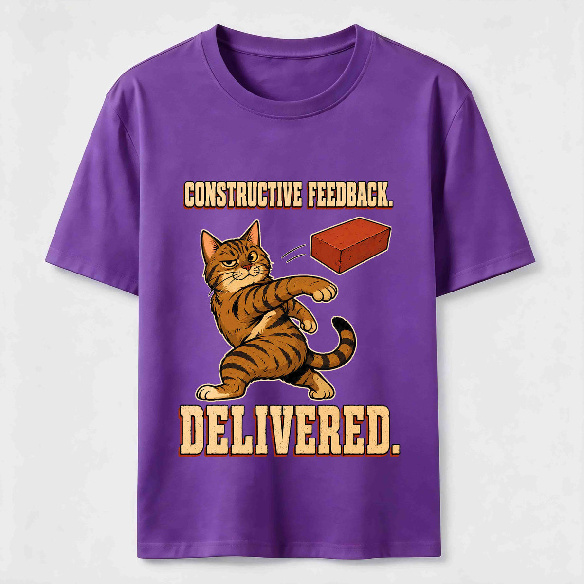 Constructive Feedback Cat Classic T-Shirt