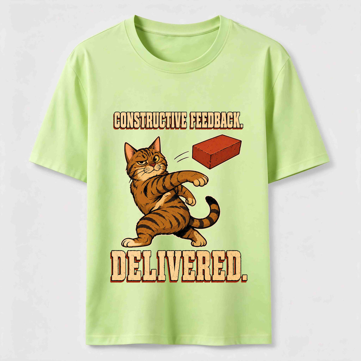 Constructive Feedback Cat Classic T-Shirt