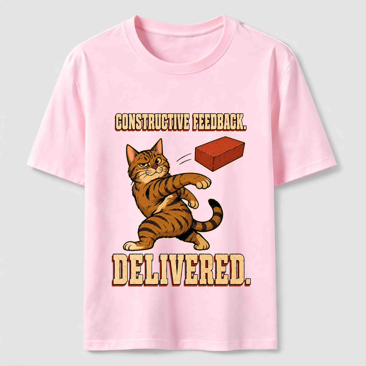 Constructive Feedback Cat Classic T-Shirt