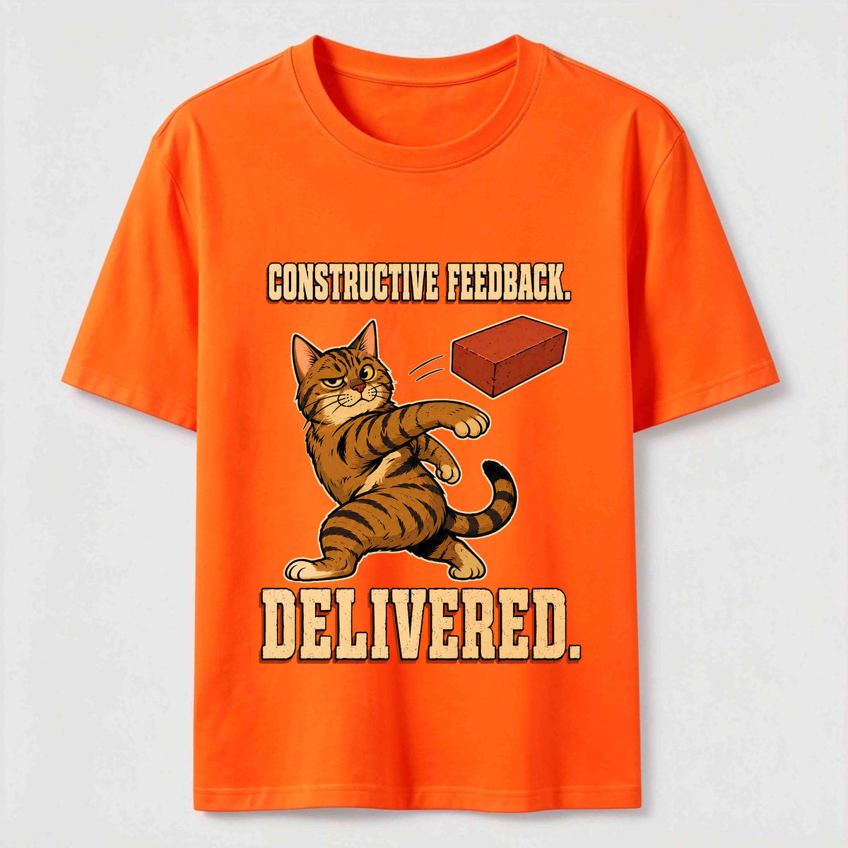Constructive Feedback Cat Classic T-Shirt