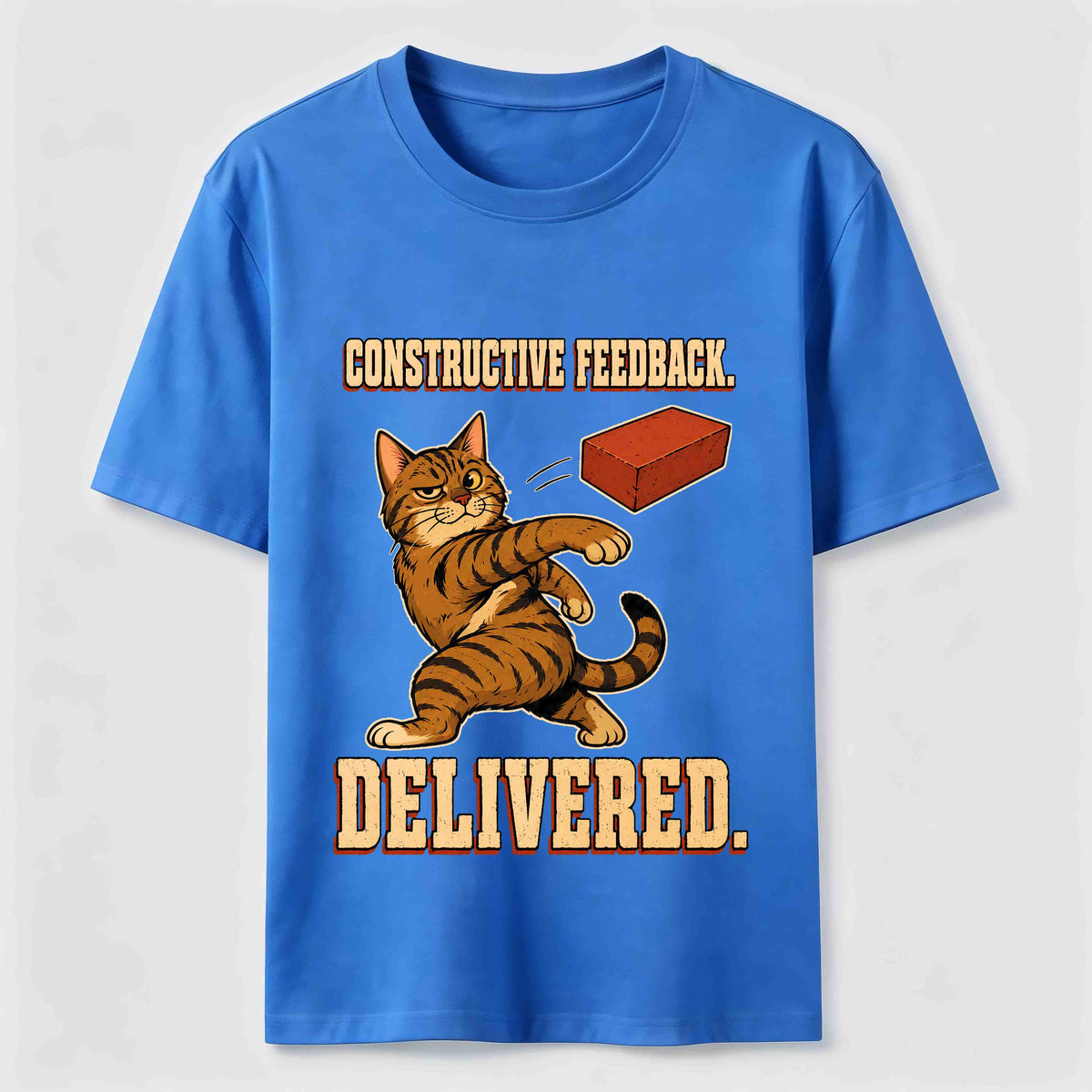 Constructive Feedback Cat Classic T-Shirt
