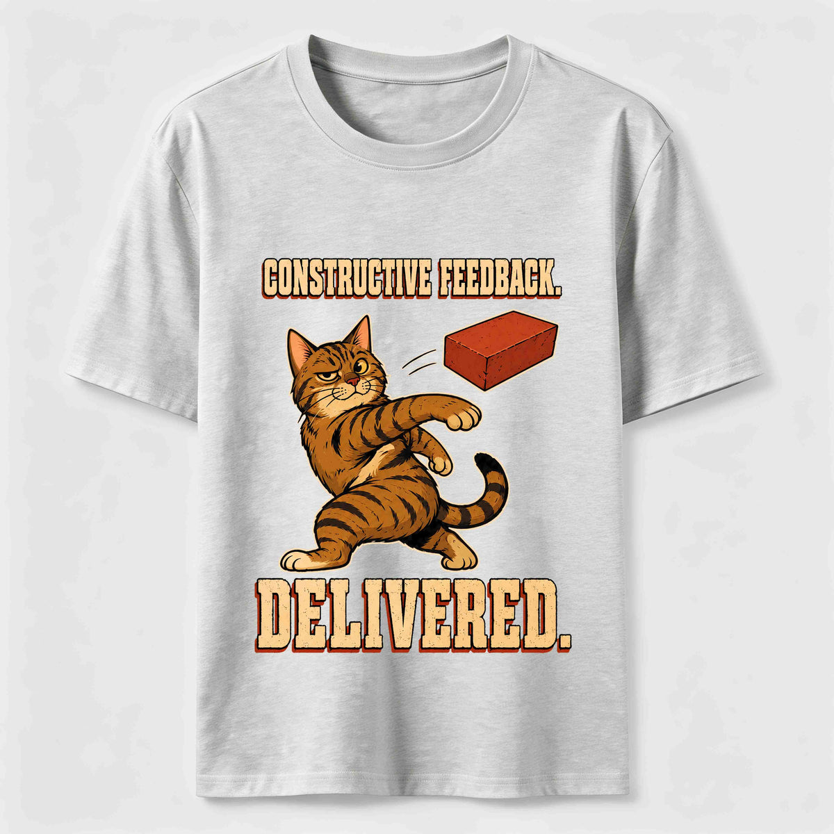 Constructive Feedback Cat Classic T-Shirt