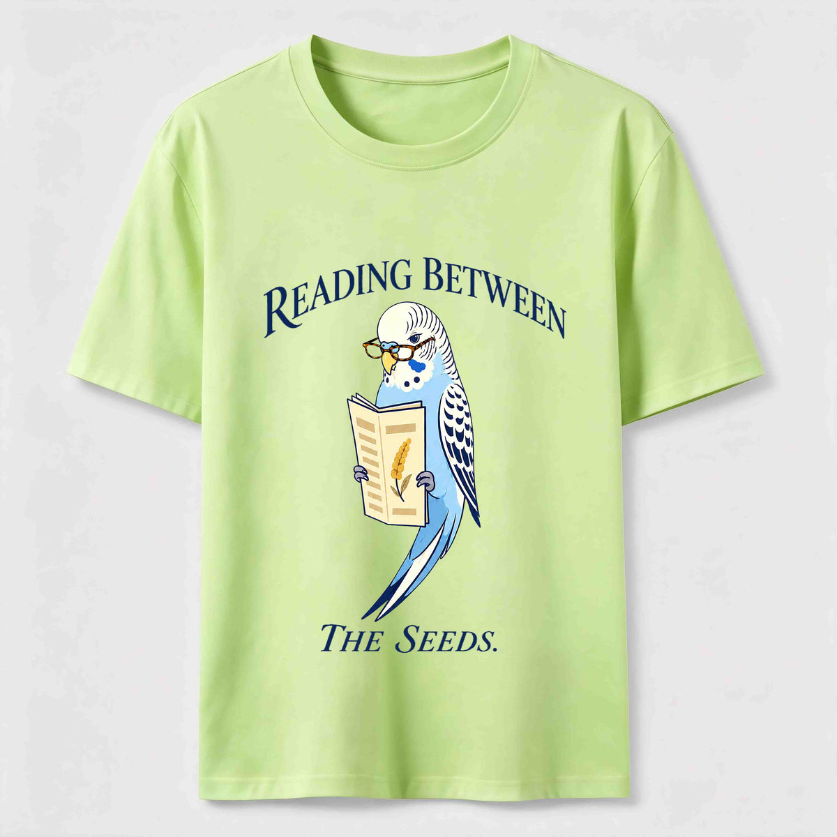Reading Between the Seeds Budgie Classic T-Shirt