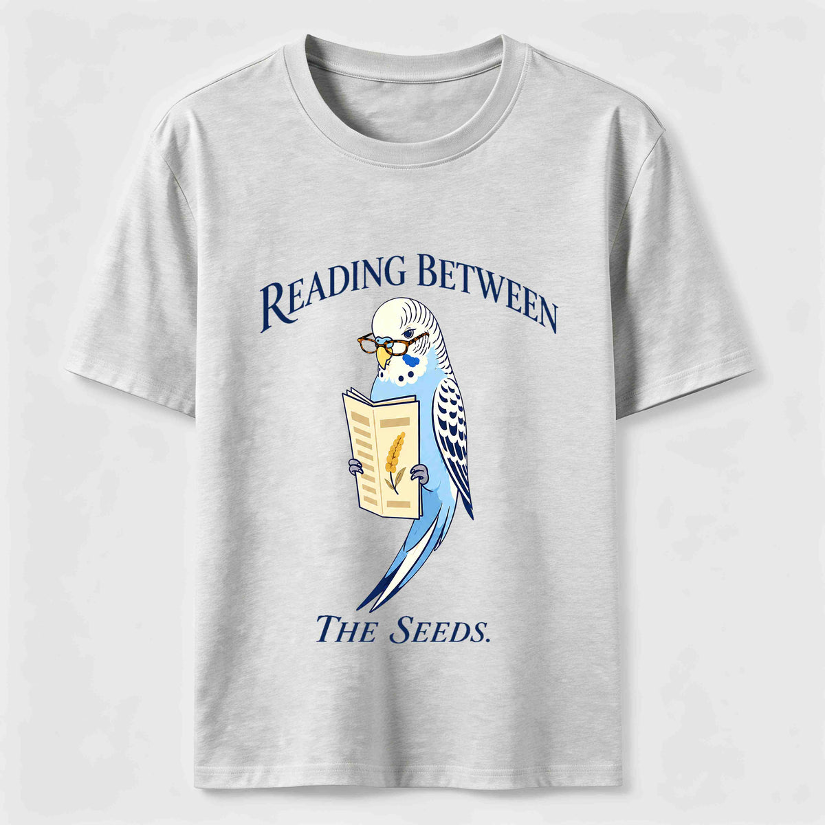 Reading Between the Seeds Budgie Classic T-Shirt