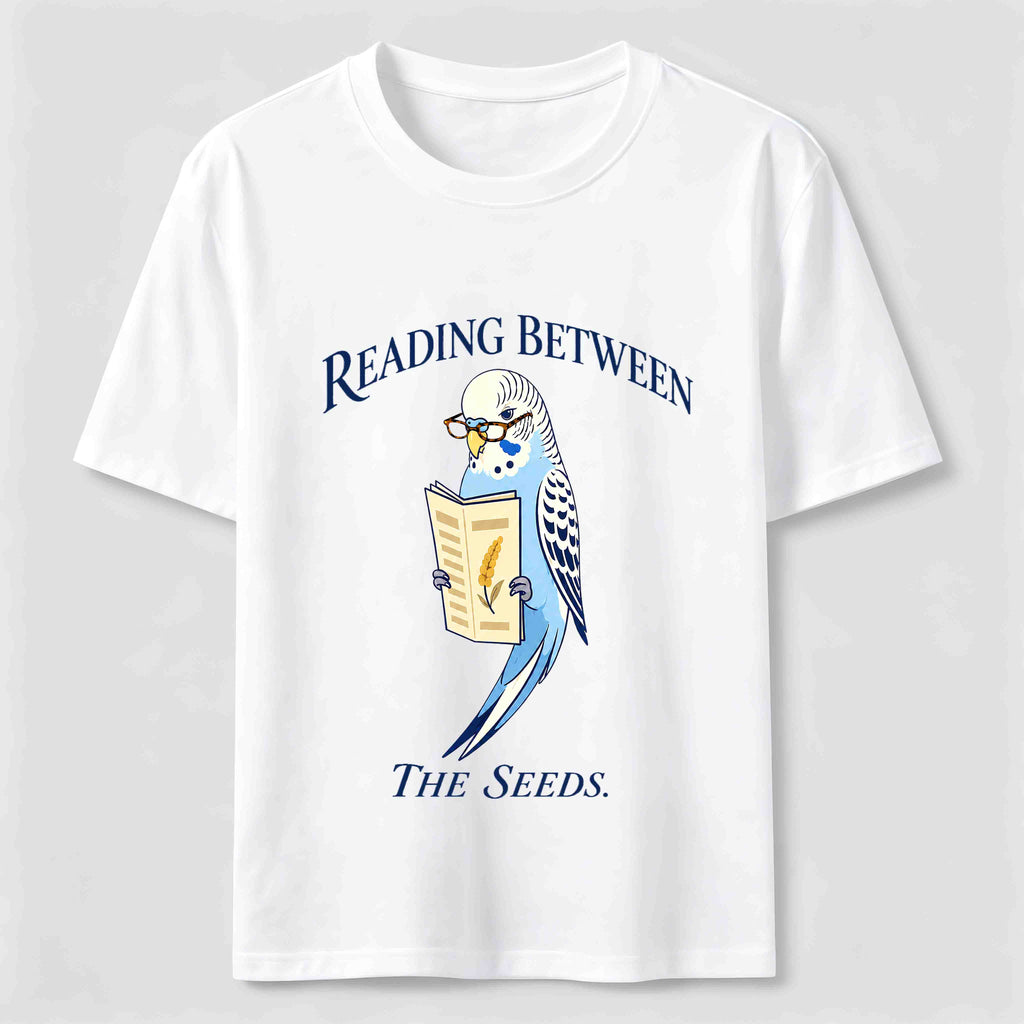 Reading Between the Seeds Budgie Classic T-Shirt