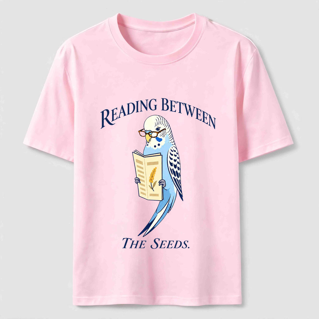 Reading Between the Seeds Budgie Classic T-Shirt
