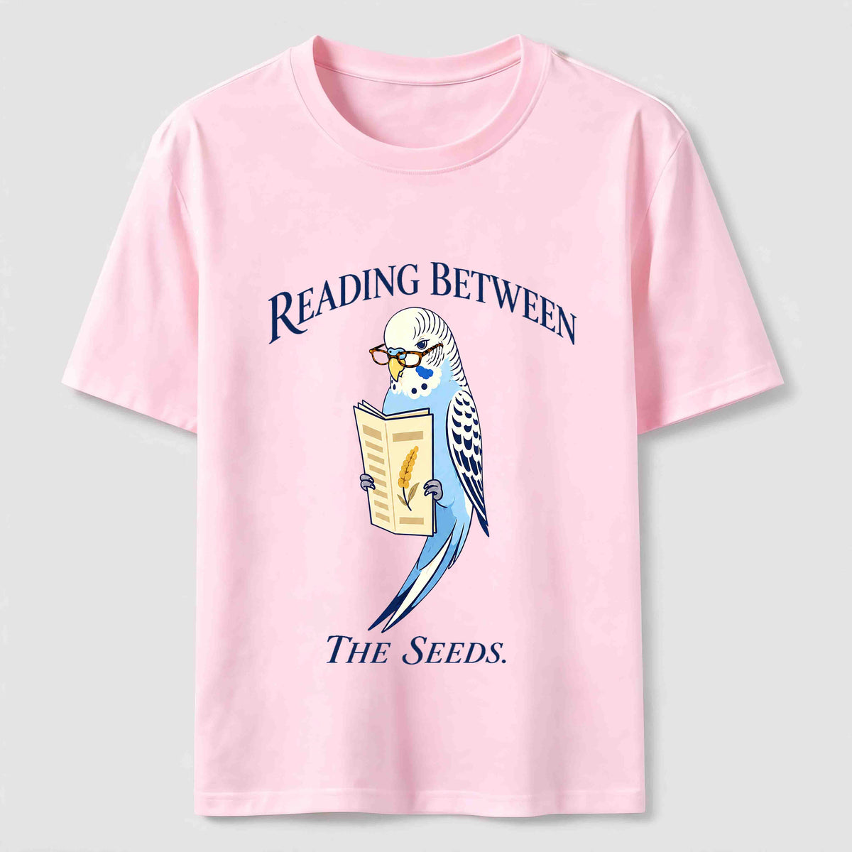 Reading Between the Seeds Budgie Classic T-Shirt