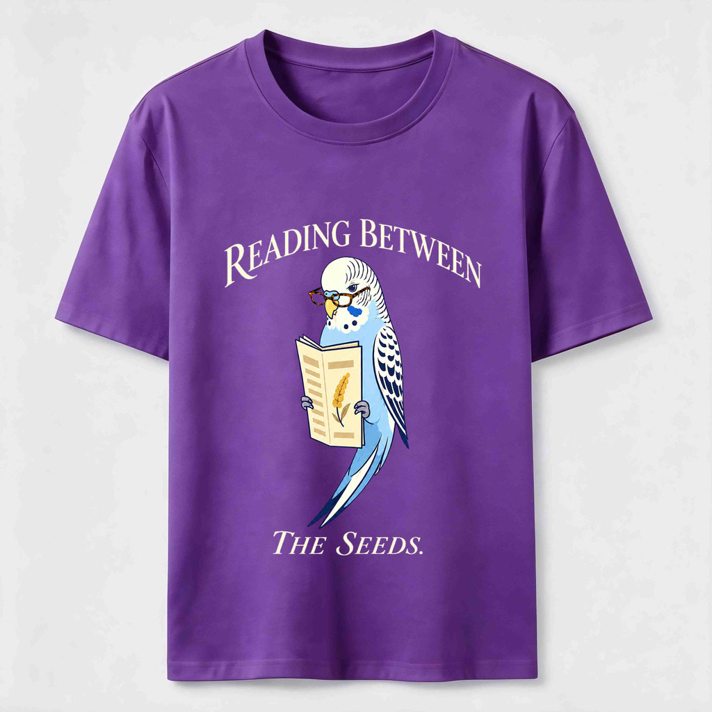 Reading Between the Seeds Budgie Classic T-Shirt