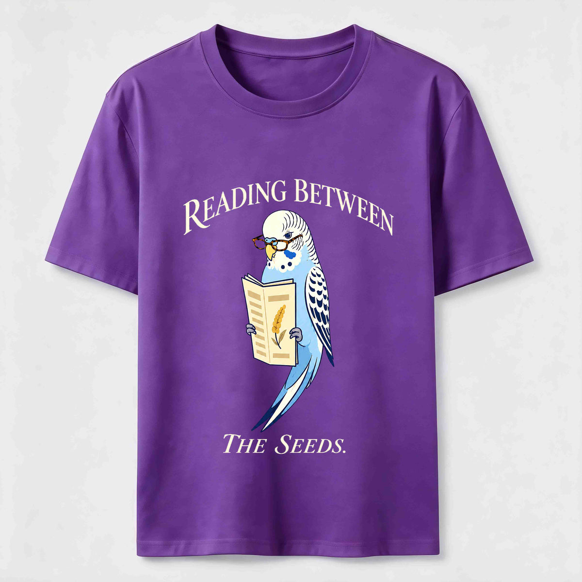 Reading Between the Seeds Budgie Classic T-Shirt