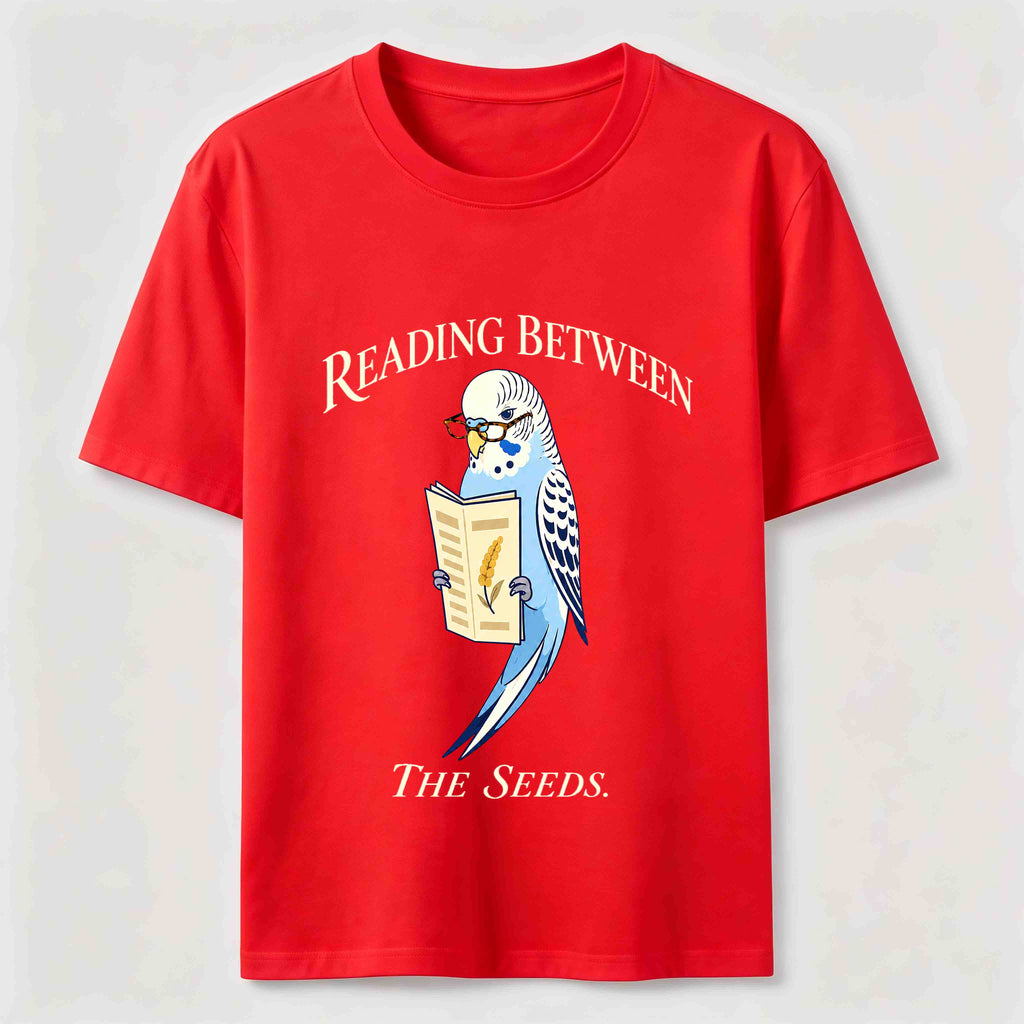 Reading Between the Seeds Budgie Classic T-Shirt