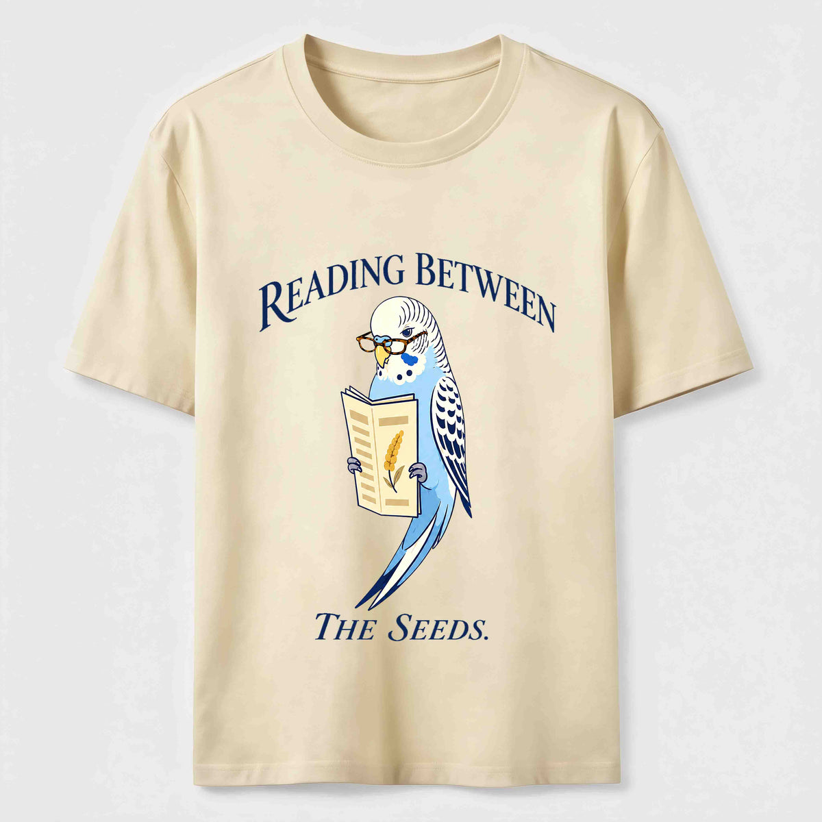 Reading Between the Seeds Budgie Classic T-Shirt