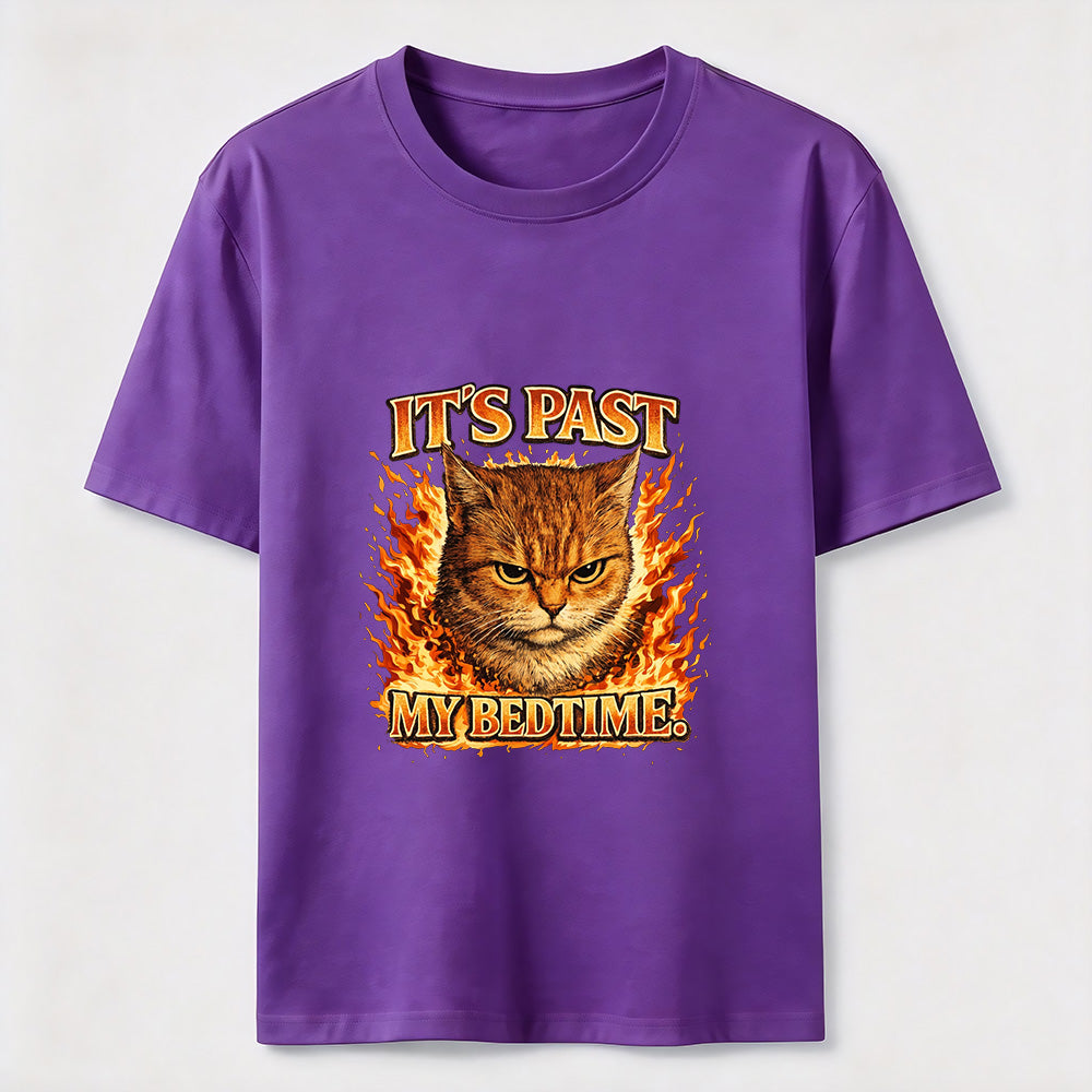 Past My Bedtime Grumpy Cat Classic T-Shirt