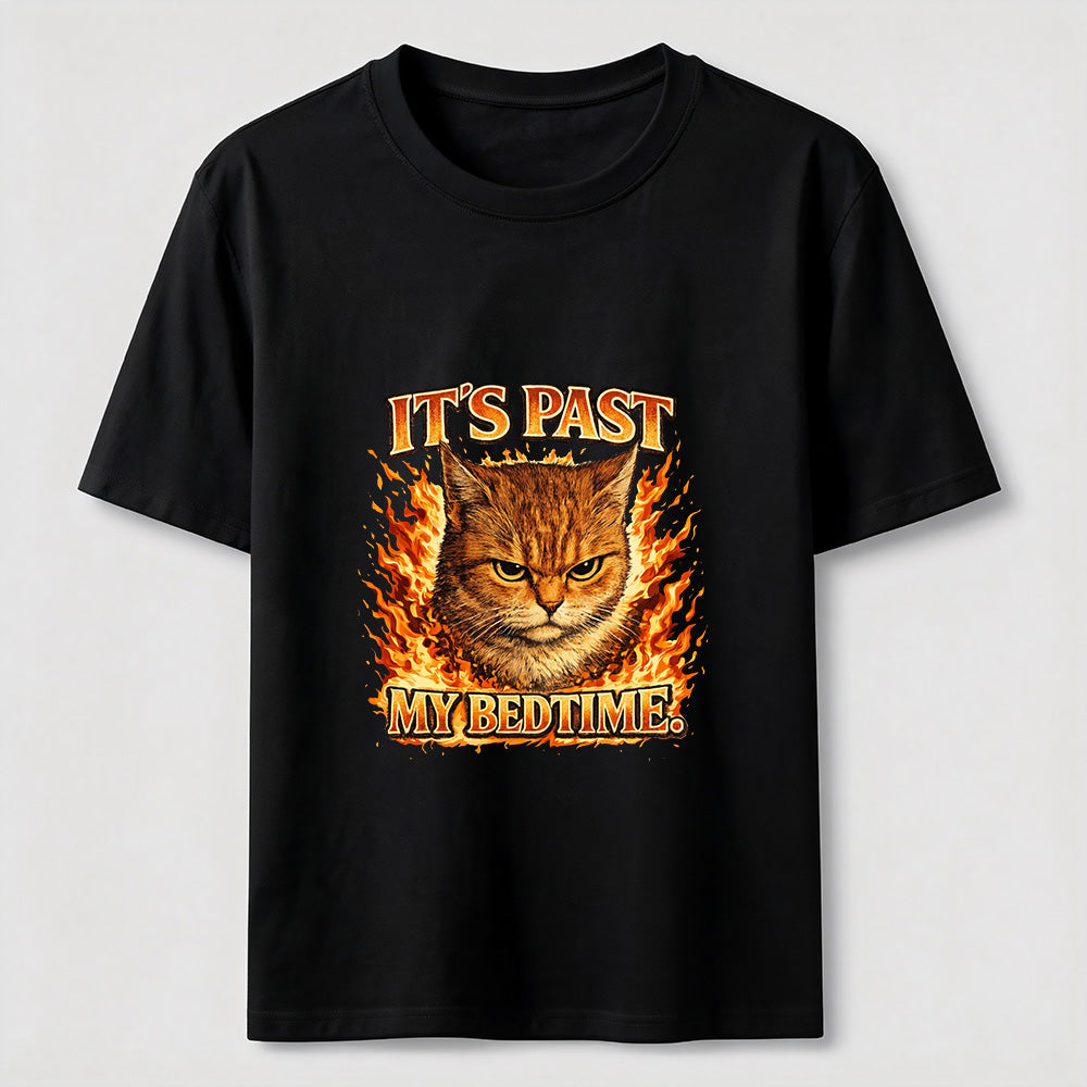 Past My Bedtime Grumpy Cat Classic T-Shirt
