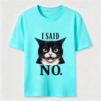 I Said No Angry Cat Classic T-Shirt